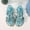 d-152Blue57, variant on MEZZALL Child Girl Princess Sandals Rhinestone Slingback Sandals Elastic Ankle Strap Casual Bohemian Beach Shoes Birthday Adorable Casual Kids Everyday Solid Color Toddler Footwear