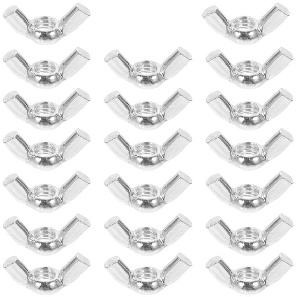 20pcs Wing Nut 5/16 Inch 18 Teeth Wing Fastener Replacement Butterfly Nut Supply