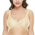 thumbnail image 1 of Wingslove Women’s Plus Size Full Coverage Bra Wirefree Non Padded Seamless Bra, 1 of 6