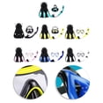 thumbnail image 3 of Mosiee Snorkeling Set: Adjustable Mask, Dry Top Snorkel & Fins For Ultimate Comfort!, 3 of 8
