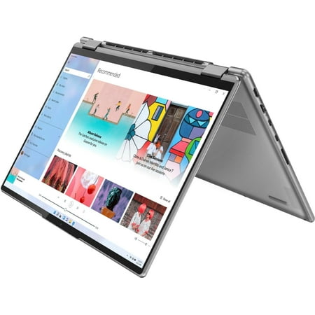 Lenovo - Yoga 7i 16" 2.5K Touch 2-in-1 Laptop - Intel Evo Platform - Core i7-12700H - 32GB Memory - Intel Arc A370M - 1TB SSD - Arctic Grey