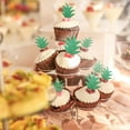 thumbnail image 6 of Hawaiian Luau Beach Party Pineapple Cake Toppers, 48-Count, by Naler, 6 of 7