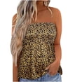 thumbnail image 1 of Blusa informal sin tirantes con hombros descubiertos para mujer Pompotops  hkajfhjk473859, 1 of 5