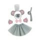 thumbnail image 5 of 6 piezas de diadema con orejas de ratón, disfraz de Halloween, disfraz de animal, conjunto con gorro de chef, poliéster para niños, adecuado para obra, 5 of 9