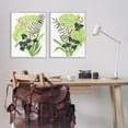 thumbnail image 3 of Stupell Industries Abstract Tropical Blooms Botanical & Floral Painting Gray Framed Art Print Wall Art, 24 x 30, Set of 2, 3 of 10