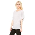 thumbnail image 2 of Women's Short Sleeve Draped Dolman T-Shirt, 2 of 3