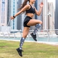 thumbnail image 6 of Lsque Cute Baby Animals Pattern Sport Compression Socks for Men & Women 15-20 mmHg Knee High Nurse Pregnant Running Medical and Travel Athletic, 6 of 6