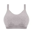 thumbnail image 3 of Elomi Downtime Non Wire Bralette (301417),38J,Grey Marl, 3 of 6