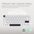 thumbnail image 3 of Teclado mecánico KEEBMONKEY Rainy 75 Hmx/JWK/Cocoa Switch, 3 of 6