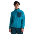 thumbnail image 1 of Chaqueta THE NORTH FACE para hombre con estampado de cremallera completa, color azul alcalino, 1 of 7