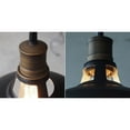 thumbnail image 3 of Florence Industrial Black Barn Pendant Light Loft Fixture, 1-Pack, 3 of 10