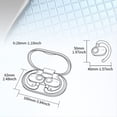thumbnail image 2 of Auriculares de Traducción con Gancho para la Oreja JM18, Bluetooth 5.4 de Tipo Abierto, Deportivos, Giratorios, Color Negro., 2 of 6