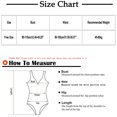 thumbnail image 2 of DISKEBUISS Women's Diamond-Embedded Sleeveless Tight-Fitting Hollowed Lingerie Sets Romper Suits Multicolor Free Size, 2 of 4