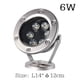 thumbnail image 3 of Lámparas de fuente LED de acero inoxidable IP68, luces de piscina impermeables, lámparas subacuáticas LED ajustables de 12 V/24 V, luces de estanque RGB, 3 of 5