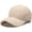 Beige, variant on Women's Winter Baseball Cap Adjustable Solid Color Lamb Wool Warm Baseball Cap Unisex Unconstructed Plain Cap