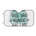 thumbnail image 7 of Daiia Not All Who Wander Are Lost1 Windshield Sun Shade for Car SUV Truck (Medium ), Car Sun Shade Windshield, Car Shades for Front Windows, Sunshade for Car Windshield, 7 of 7
