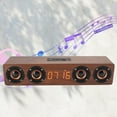 thumbnail image 1 of Clock Speaker, Beautiful Wooden  Speaker  For Office For Home, 1 of 8