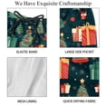 thumbnail image 4 of luoweisi Men's Beach Shorts Quick Dry Swim Trunks with Mesh Lining Christmas Tree M, 4 of 5