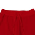 thumbnail image 4 of DPTALR Men's Solid Color High Elastic Tight-Fitting Sporty Pants,Red,Size M, 4 of 4