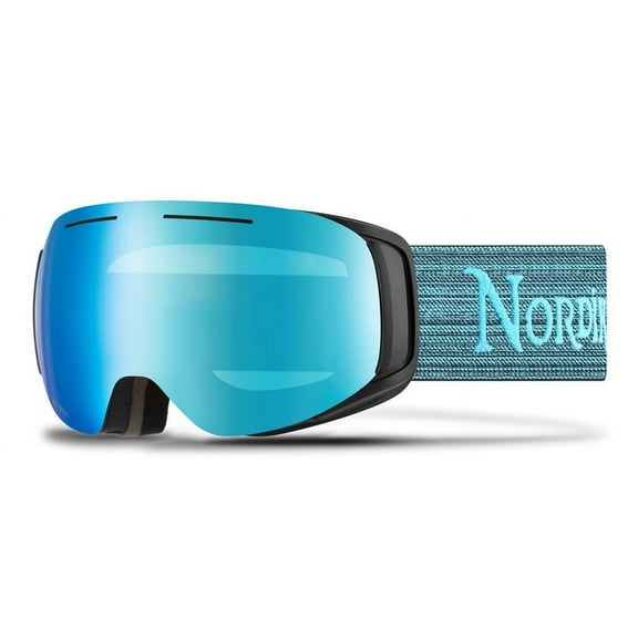 LOKI Magnetic Diamantâ„¢ Anti-Fog Vented Ice Blue Ski Goggles - Bonus Lenses