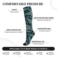 thumbnail image 2 of Sikiie Fish Style 1 Pairs Compression Socks for Men and Women 15-20 mmHg Running Support Socks, 2 of 7