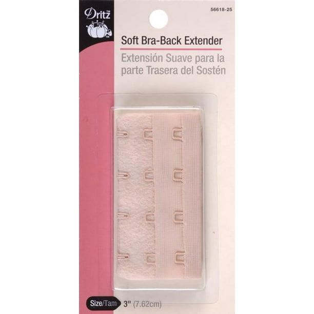 Dritz Dritz Soft BraBack Extender 3"Beige 4 Hooks