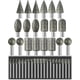 thumbnail image 4 of Juego de brocas de diamante Sworker, 20 unidades, 120 granos, para Dremel, 4 of 9