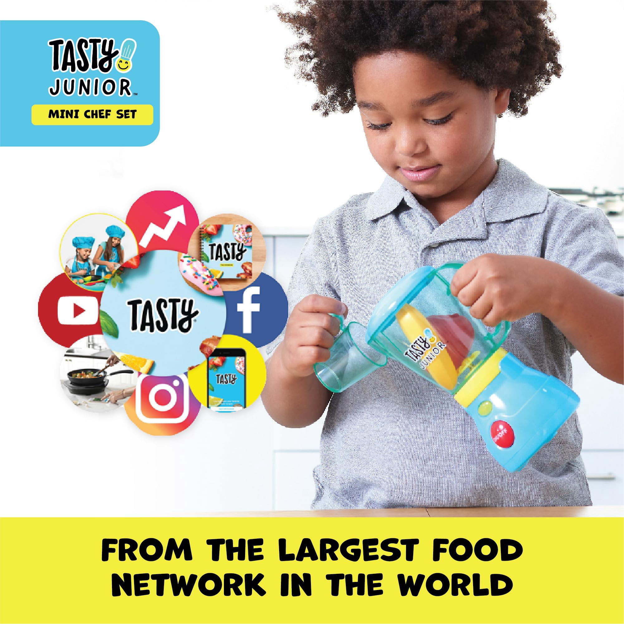 Tasty Jr. Mini Chef 4-in-1 Playset