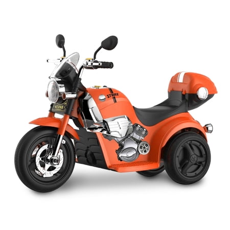 Kid Motorz Motorcycle in Orange (6V)