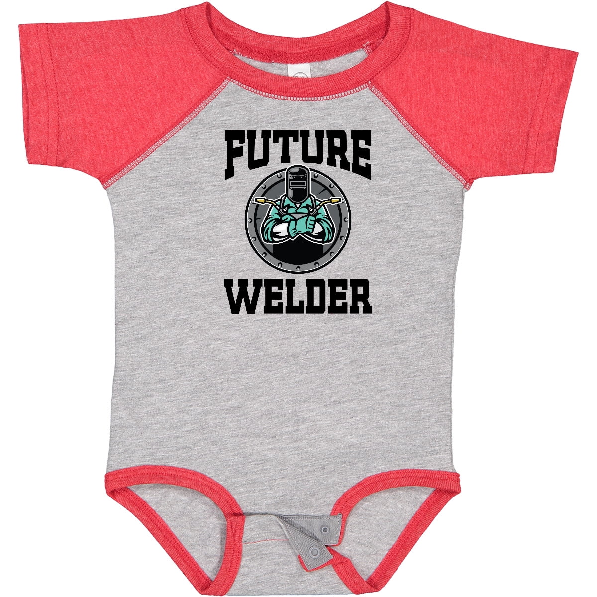 Inktastic Welding Future Welder Baby Clothes Boys or Girls Baby Bodysuit