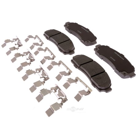 Advantage Ceramic Front Disc Brake Pads for Ford Explorer 2001-2005 AcDelco 14D833CHF1