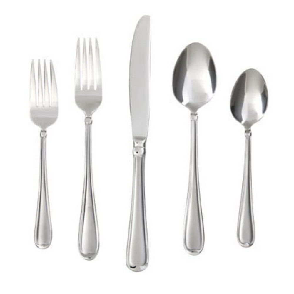 Cambridge 33945CSLG1 Allure Flatware, Stainless steel, 45 piece