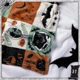 thumbnail image 4 of 50"x60" Halloween Throw Blanket Vintage Halloween Themed Flannel Fleece Blanket Scaredy Cats Pumpkins Skeletons Soft Plush Warm Decoration Blankets Halloween Party Gifts for Women Men Girls, 4 of 6