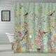 thumbnail image 1 of Shower Curtain,Butterfly Bird Flower Waterproof Bathroom Curtains,Mould Proof Resistant Wet Room Shower Curtain,Washable Bathtub Curtain with 12 Hooks, 1 of 5