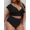 Black, variant on 2024 New Large Bikini Set Plus Size Swimsuit Women Sexy Big Size Swimwear Retro Vintage Bathing Suit Mujer Push Up Biquini  Blue (Blue,XXL)