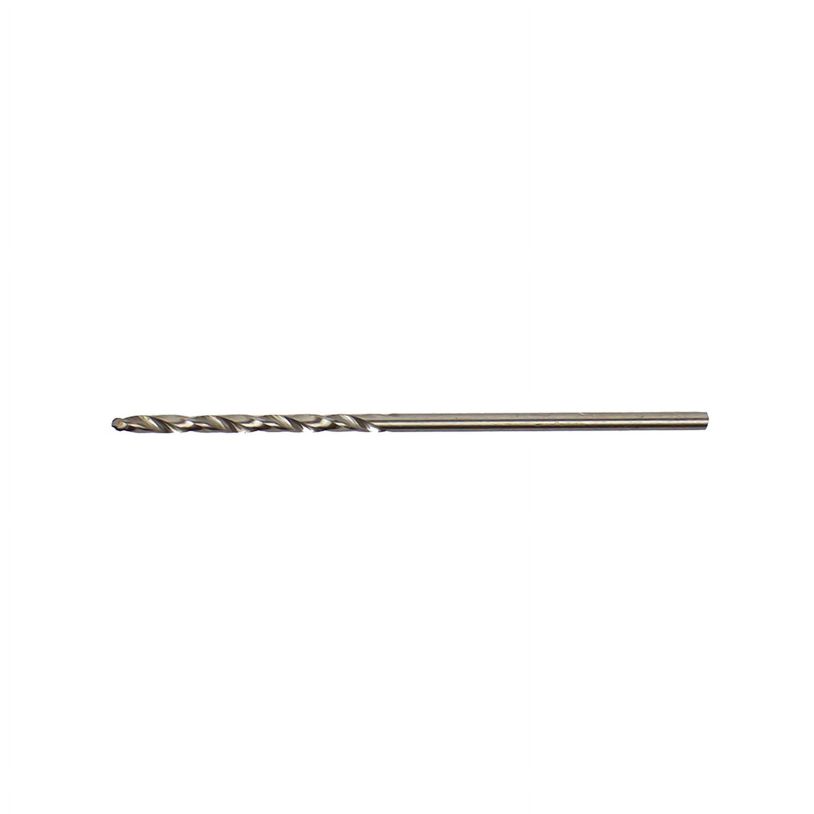 Excel Blades #53 Drill Bits – 12pc Set, 0.0595 IN (1.512 mm), Carbon Steel Precision