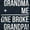 Navy, variant on Grandma Plus Me Is One Broke Grandpa Toddler Boy Girl T Shirt Infant Toddler Brisco Brands 18M