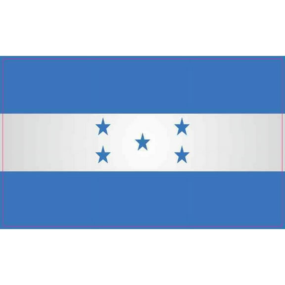 5in x 3in Honduras Flag Magnet Magnetic Flags Vehicle Bumper Magnets