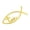 Gold, variant on Christian Fish Emblems Sticker 3D Fish Decal Sticker for Car Window