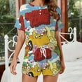 thumbnail image 2 of Adventure Time Jake The Dog Women Pajamas Set Loungewear Sleepwear 2 Piece PJ Sets, 2 of 8