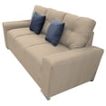 thumbnail image 4 of Sala Modular 3-2 El Bazar Store Suecia Lino nacional Beige Sofá Love seat, 4 of 6