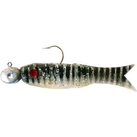 Creme 02502 Lit l Fishie Minnow 2 1/2 1/4 oz Ghost Minnow 1 Per Pack