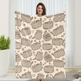 thumbnail image 2 of Cozy Flannel Fleece Throw Blanket with Cute Cartoon Cat Design – Soft, Warm, and Lightweight for Bed, Sofa, or Travel – Perfect Gift for Friends and Family, 2 of 6