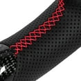 thumbnail image 1 of Fiber Carbon Fiber Steering Wheel LED  Lights Display Fit for   V6 EcoBoost GT Shelby 2015-2017, 1 of 8