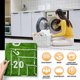 thumbnail image 5 of LHSHID Flannel Fleece Blanket American Football Field Green for Bedroom Couch Travelling Comfortable All Season Air Conditioning Blanket for Adult Chidern 50x60in, 5 of 6