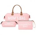 thumbnail image 1 of SNNROO 3pcs/Set Tote Shoulder Diaper Bag With Dry/Wet Separation  Bottle Compartment For Traveling Moms, 1 of 1