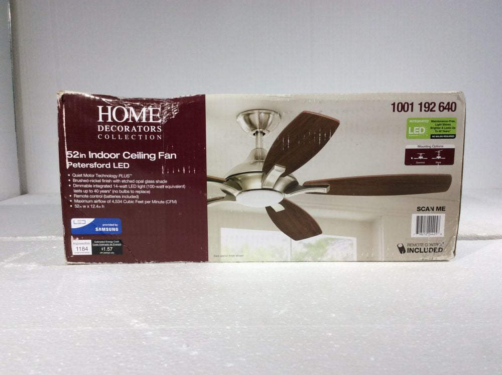 Home Decorators Collection Petersford, Samsung Led Ceiling Fan