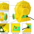 thumbnail image 5 of Veeboto Air Blower Pump Fan 550 Watts, Inflatable Bounce House Blower, Strong Wind Power, Good Heat Dissipation Performance, Suitable for Bouncy Castles, Water Slides, Arches, and Inflatable Toys, 5 of 8