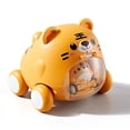 thumbnail image 3 of Catapulta de juguete para coche, interactivo, con dibujos animados de animales, con fricción, eyección, inercial, para niños y niñas, regalo estándar de tigre., 3 of 14