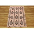 thumbnail image 4 of Casavani Handwoven Beige Cotton Dhurrie Custom Dining Room Carpets Outdoor Patio Rug 6x8 feet, 4 of 5